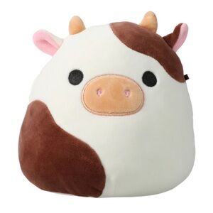 NWT 7.5” Ronnie the Cow Squishmallows Brown cow squishmallow